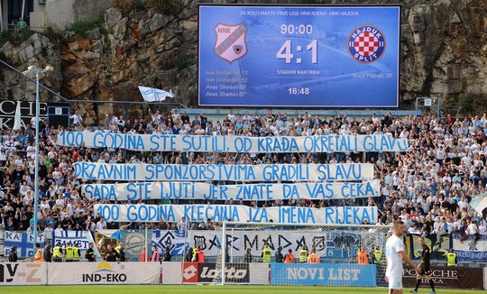 Rijeka - Hajduk Split N4 06.04.2014